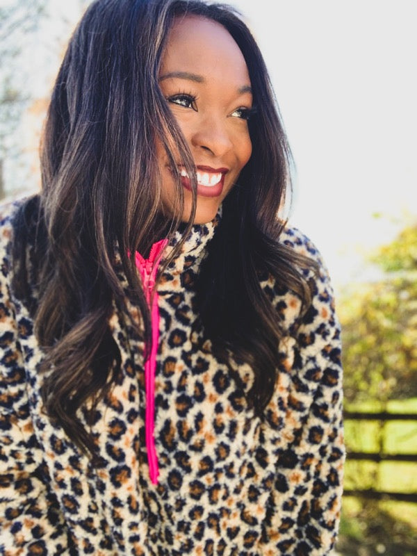 Half Zip Sherpa Pullover